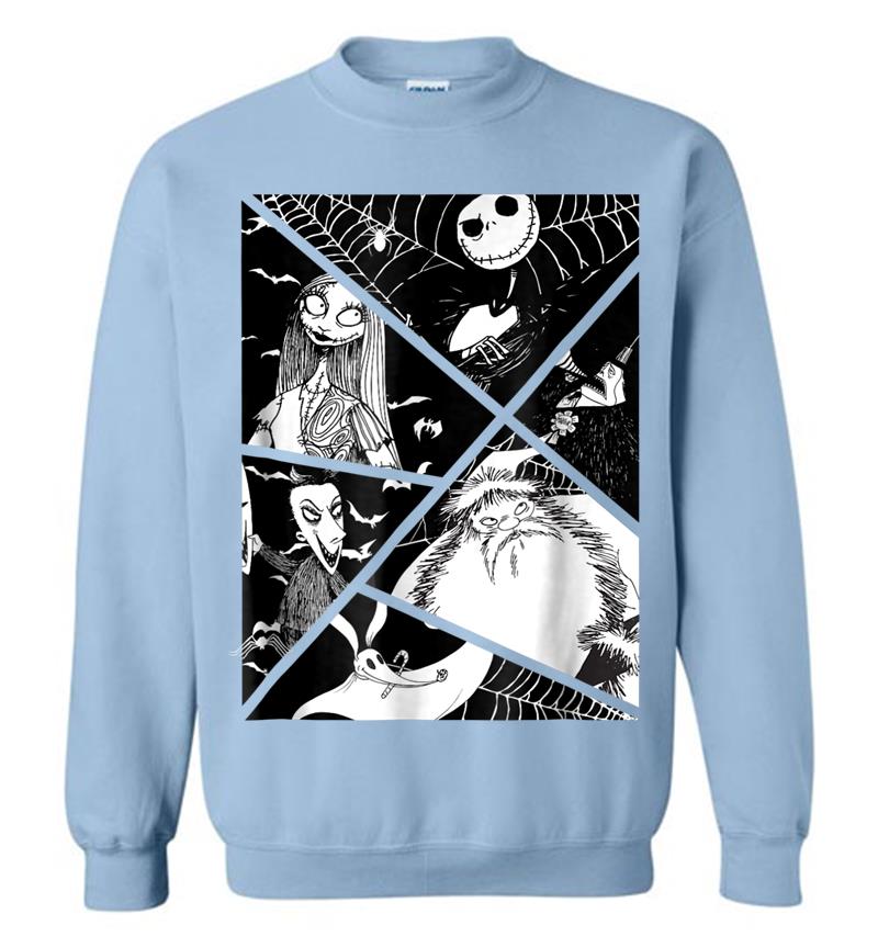 Inktee Store - Disney Nightmare Before Christmas Story Sweatshirt Image