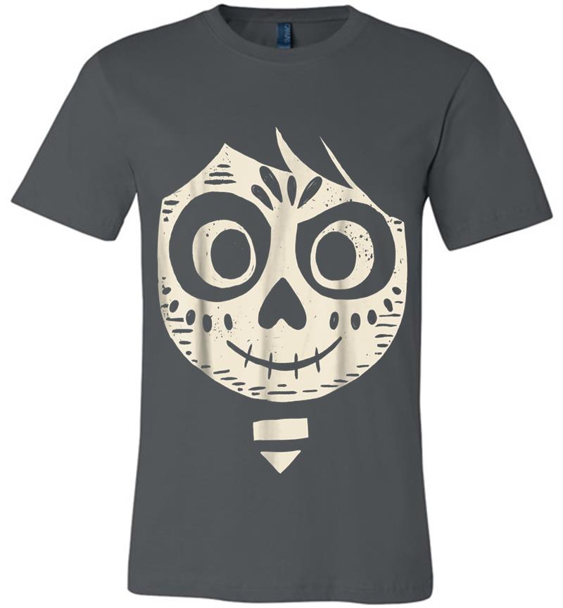 Disney Pixar Coco Miguel Face Halloween Graphic Premium T-shirt