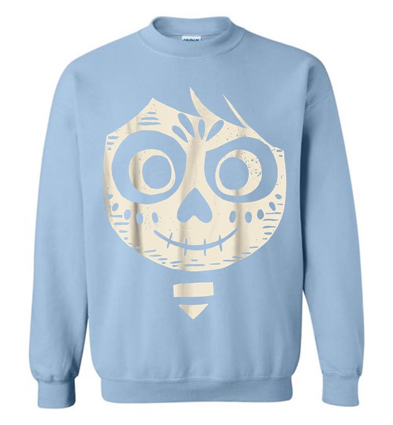 Inktee Store - Disney Pixar Coco Miguel Face Halloween Graphic Sweatshirt Image