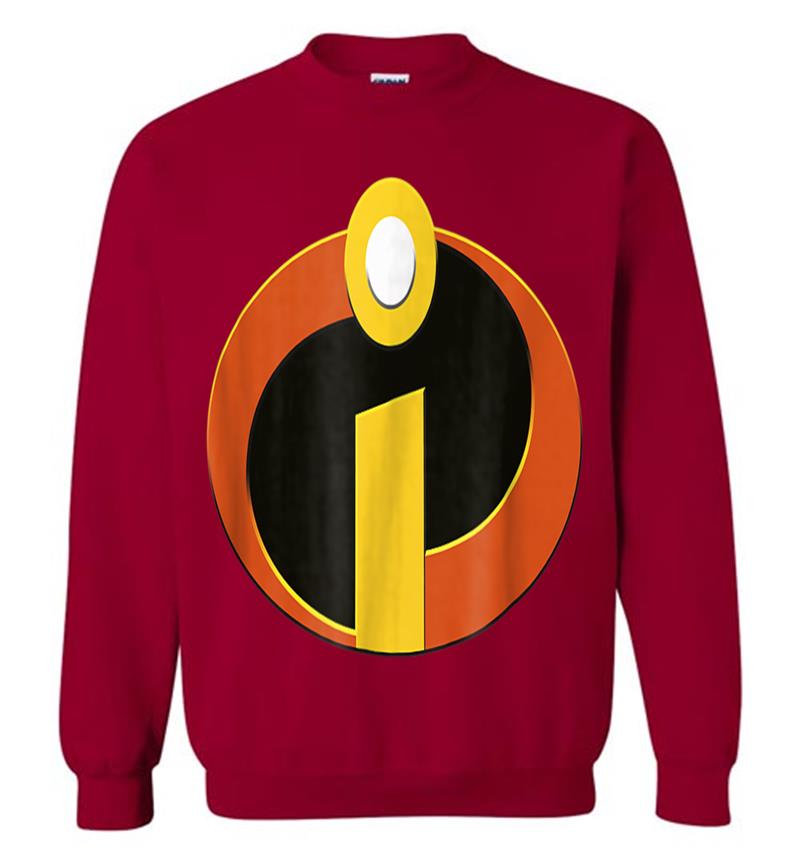 Inktee Store - Disney Pixar Incredibles Logo Halloween Costume Sweatshirt Image