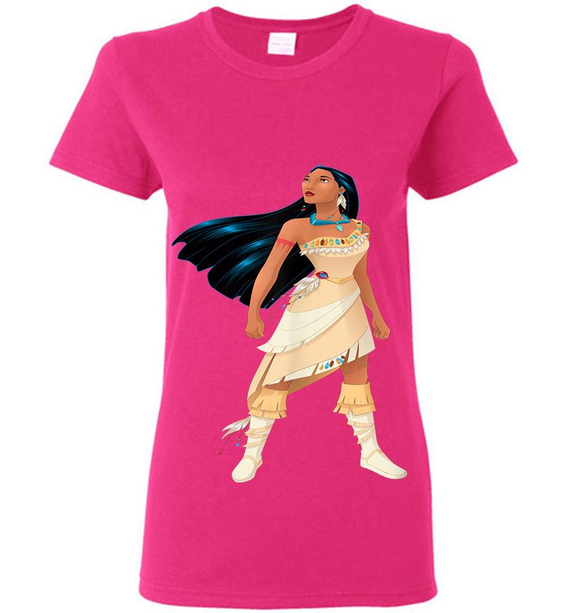 Inktee Store - Disney Pocahontas Womens T-Shirt Image