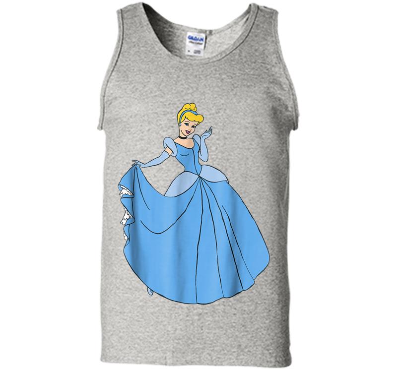 Disney Princess Cinderella In Ballgown Classic Mens Tank Top