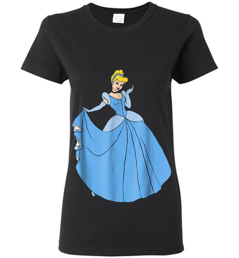 Disney Princess Cinderella In Ballgown Classic Womens T-shirt