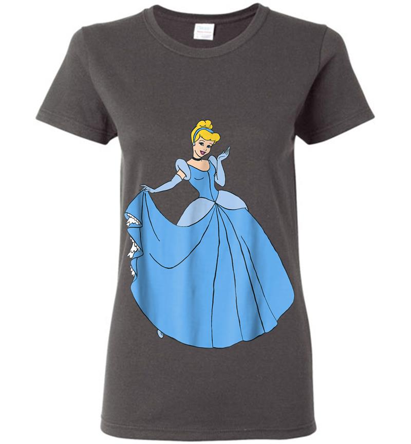 Inktee Store - Disney Princess Cinderella In Ballgown Classic Womens T-Shirt Image