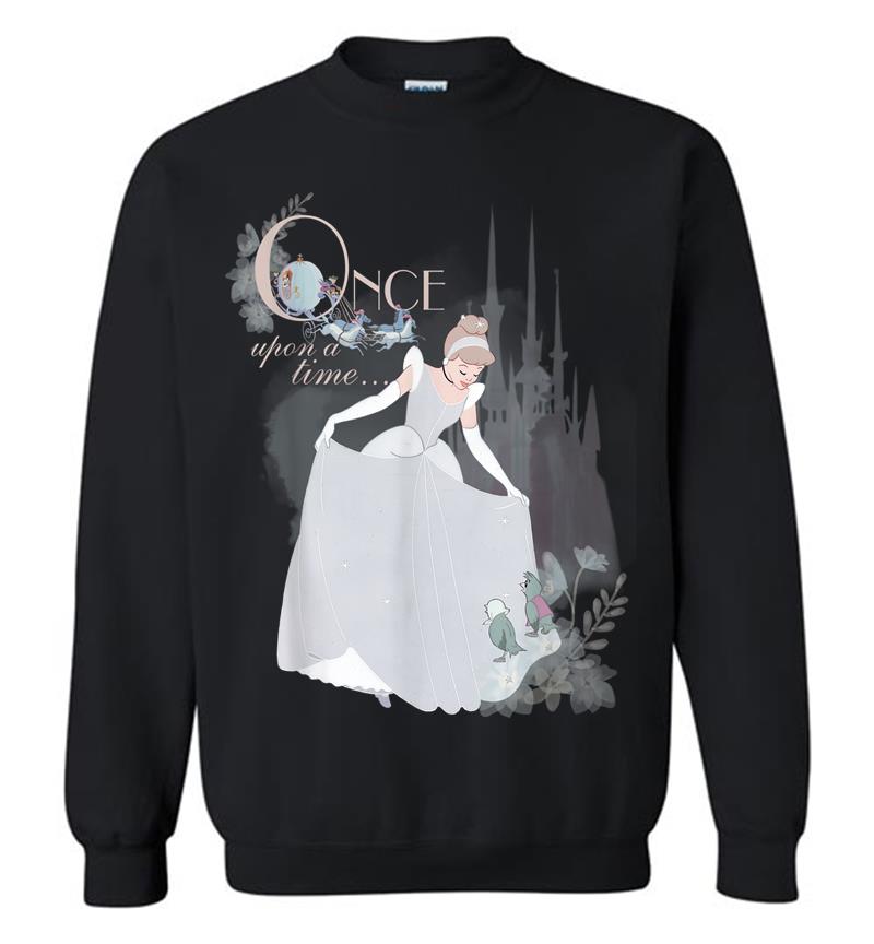 Disney Princess Cinderella Vintage Once Upon A Time Sweatshirt