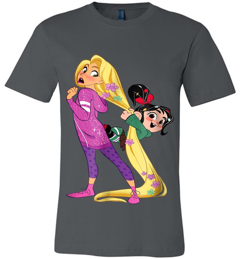 Disney Ralph Breaks The Internet Rapunzel Vanellope Premium T-shirt