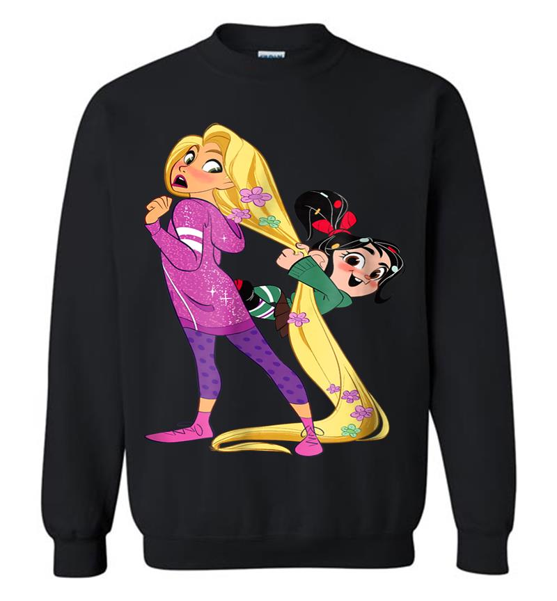 Disney Ralph Breaks The Internet Rapunzel Vanellope Sweatshirt