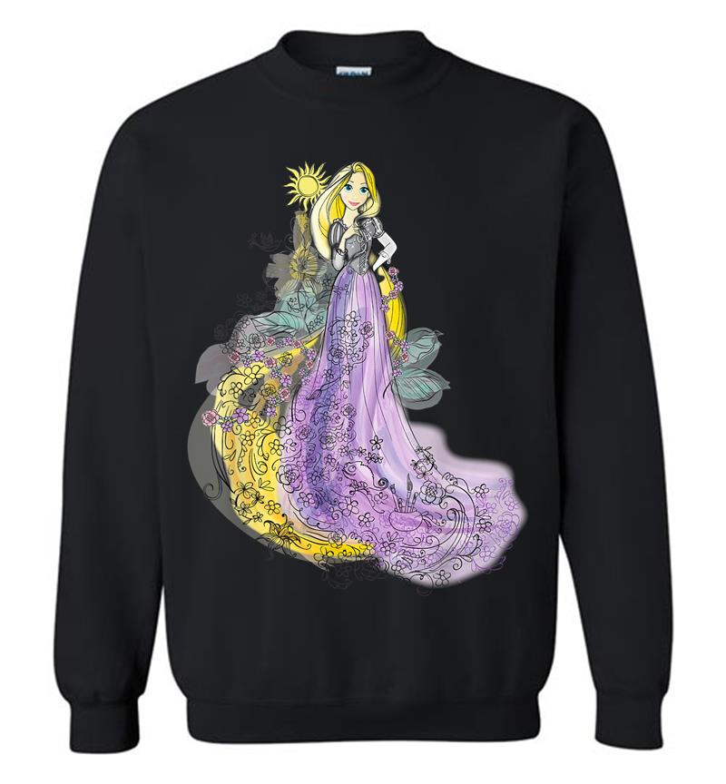Disney Rapunzel Watercolor Sweatshirt