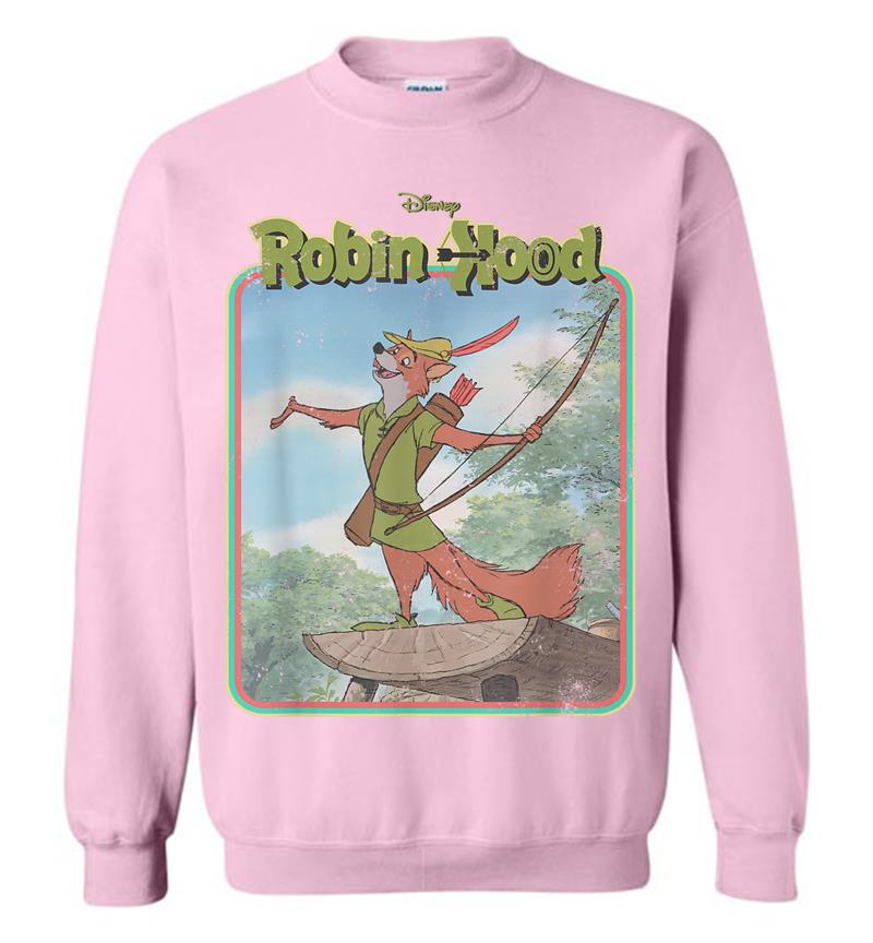 Inktee Store - Disney Robin Hood Retro Sweatshirt Image