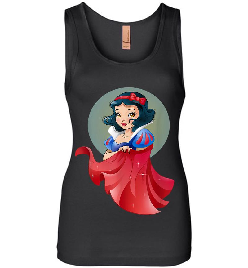 Disney Snow White Stylized Womens Jersey Tank Top