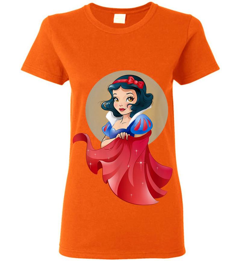 Inktee Store - Disney Snow White Stylized Womens T-Shirt Image