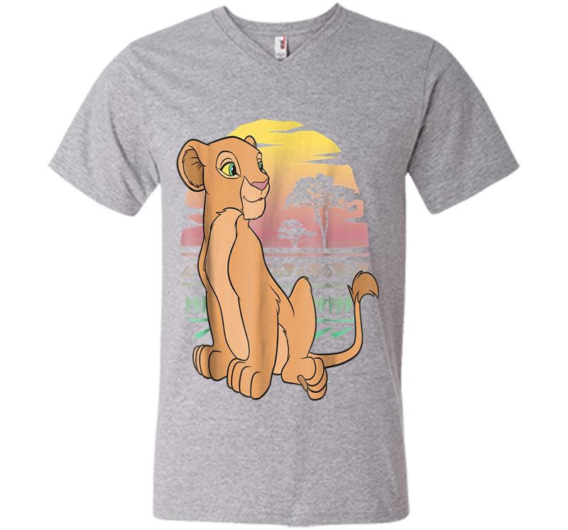 Inktee Store - Disney The Lion King 90S Nala V-Neck T-Shirt Image
