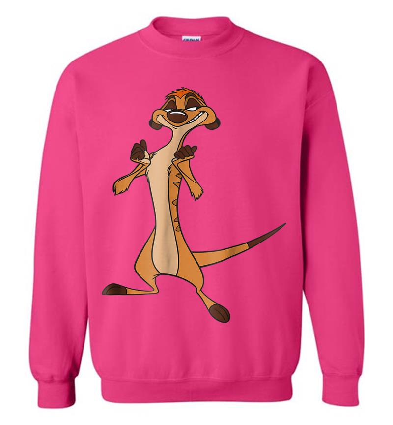 Inktee Store - Disney The Lion King Confident Timon Sweatshirt Image