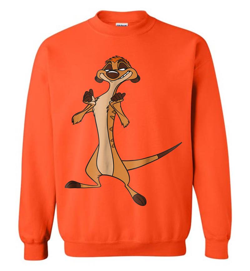 Inktee Store - Disney The Lion King Confident Timon Sweatshirt Image