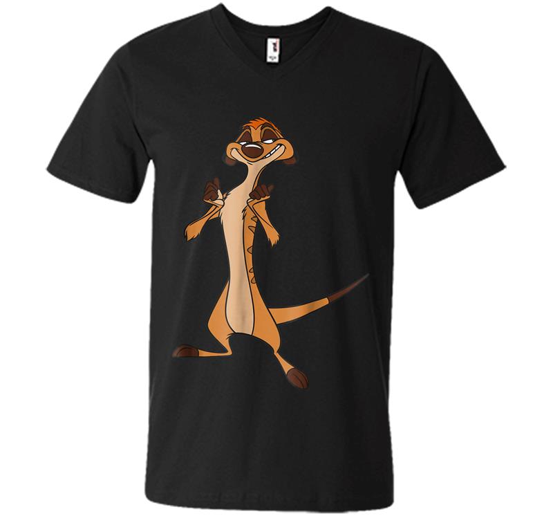 Disney The Lion King Confident Timon V-neck T-shirt