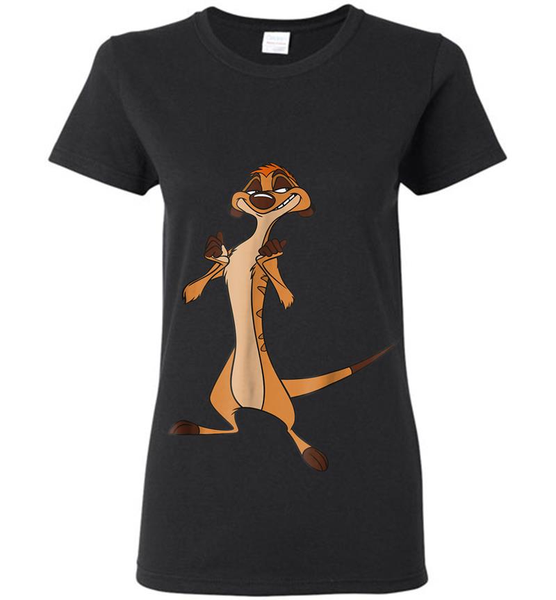 Disney The Lion King Confident Timon Womens T-shirt