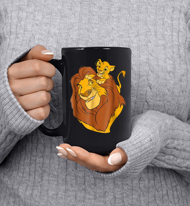 Disney The Lion King Simba And Mufasa Father And Son Mug
