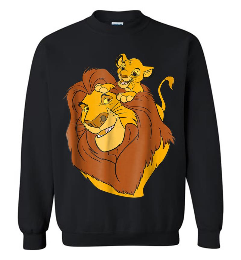 Disney The Lion King Simba And Mufasa Father And Son Sweatshirt