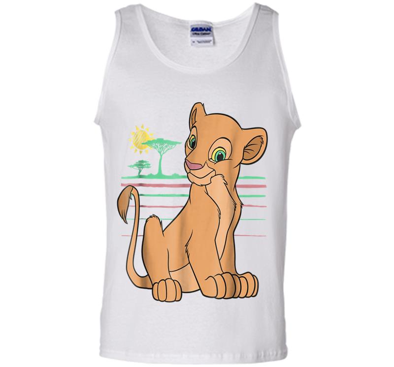 Inktee Store - Disney The Lion King Young Nala 90S Mens Tank Top Image