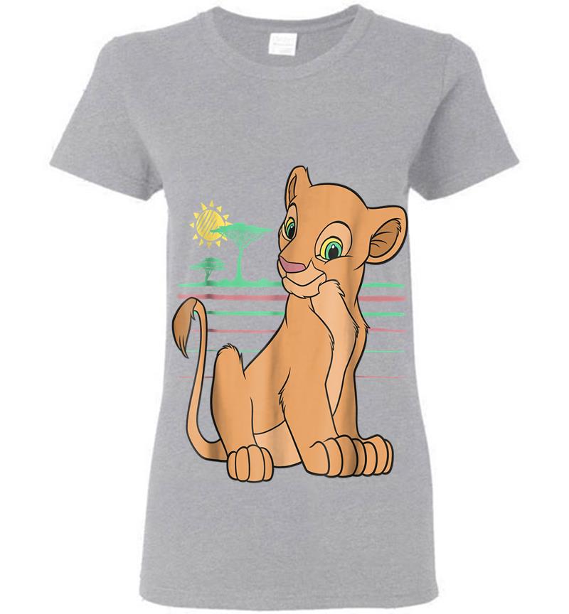 Inktee Store - Disney The Lion King Young Nala 90S Womens T-Shirt Image
