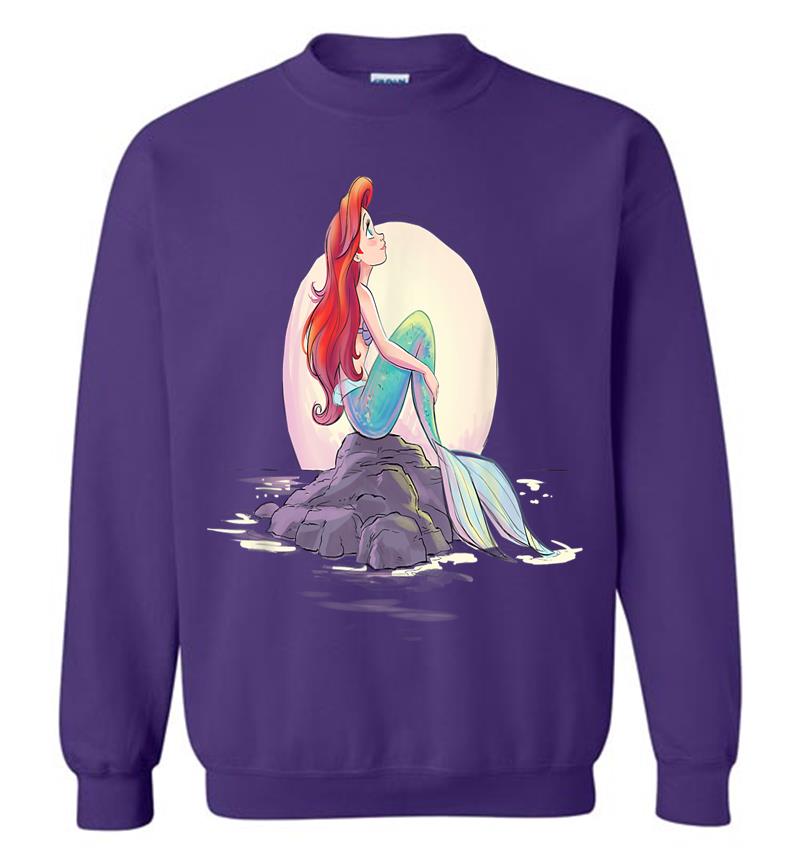 Inktee Store - Disney The Little Mermaid Ariel Shore Dream Sweatshirt Image