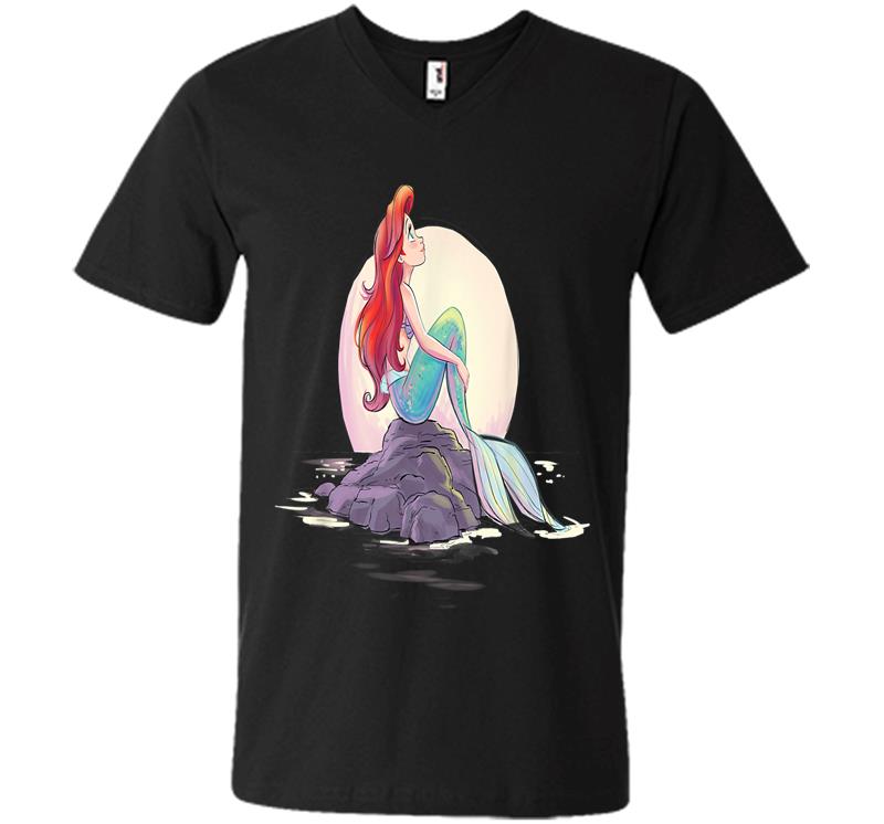 Disney The Little Mermaid Ariel Shore Dream V-neck T-shirt