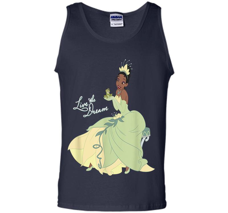 Inktee Store - Disney The Princess And The Frog Tiana Dream Mens Tank Top Image