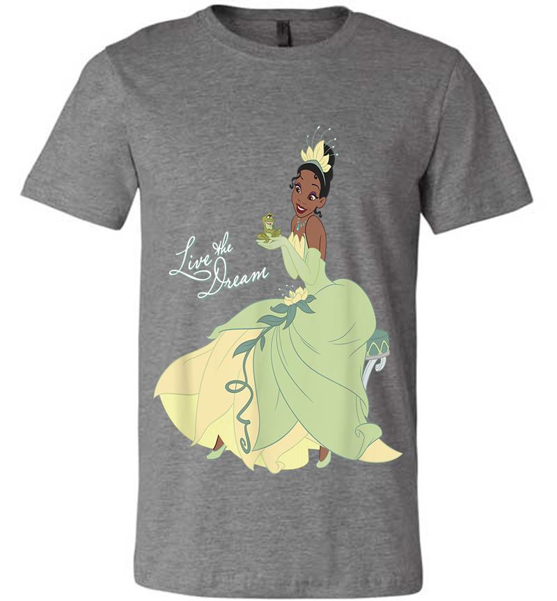 Inktee Store - Disney The Princess And The Frog Tiana Dream Premium T-Shirt Image