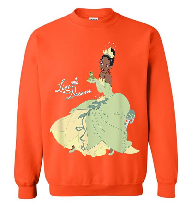 Inktee Store - Disney The Princess And The Frog Tiana Dream Sweatshirt Image