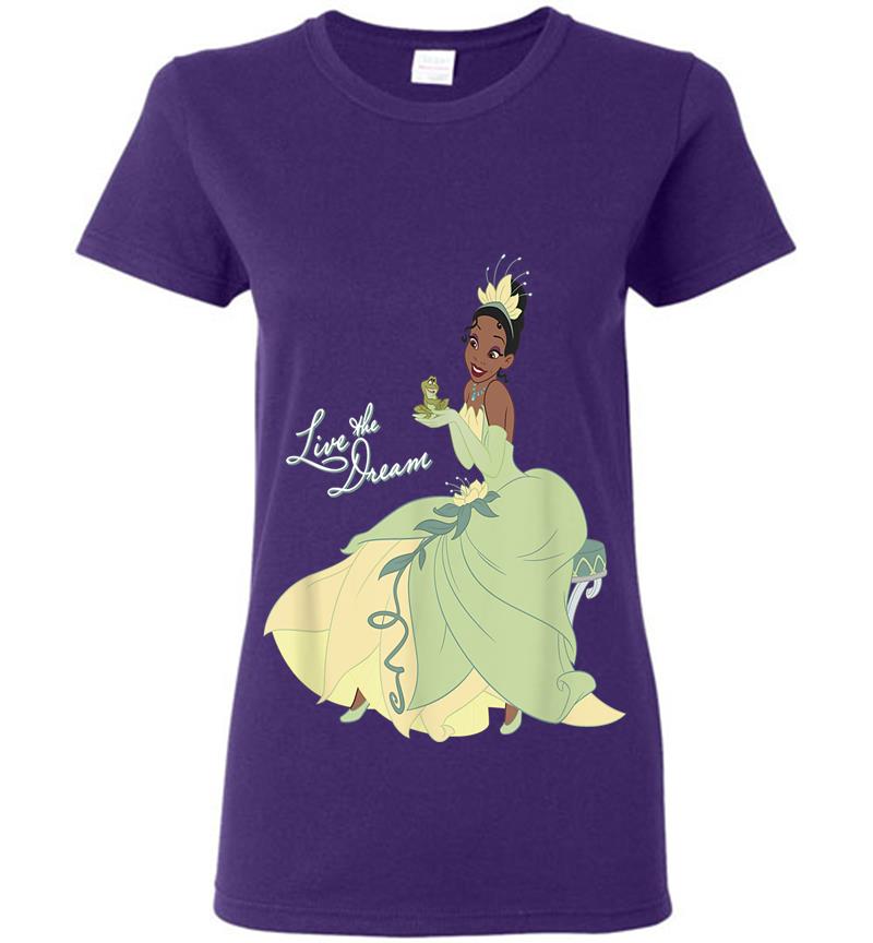 Inktee Store - Disney The Princess And The Frog Tiana Dream Womens T-Shirt Image