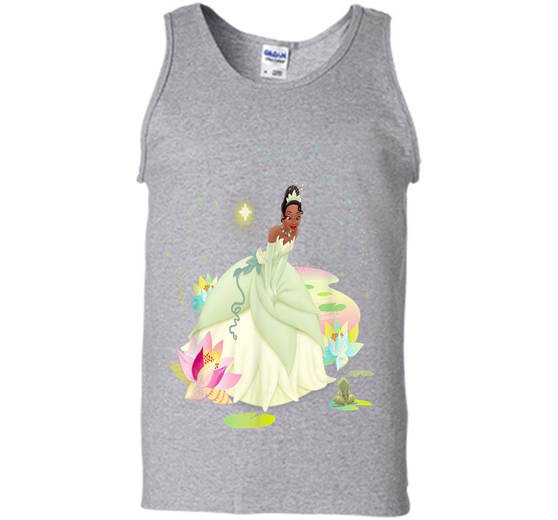 Inktee Store - Disney The Princess And The Frog Tiana On A Bayou Mens Tank Top Image