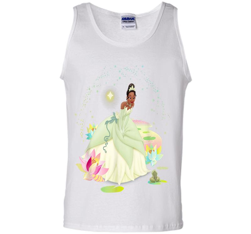 Inktee Store - Disney The Princess And The Frog Tiana On A Bayou Mens Tank Top Image