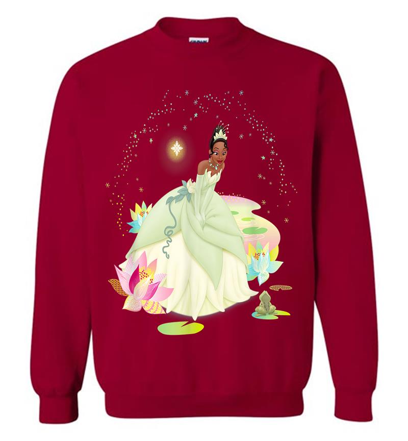 Inktee Store - Disney The Princess And The Frog Tiana On A Bayou Sweatshirt Image