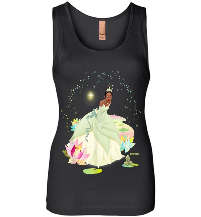 Disney The Princess And The Frog Tiana On A Bayou Womens Jersey Tank Top