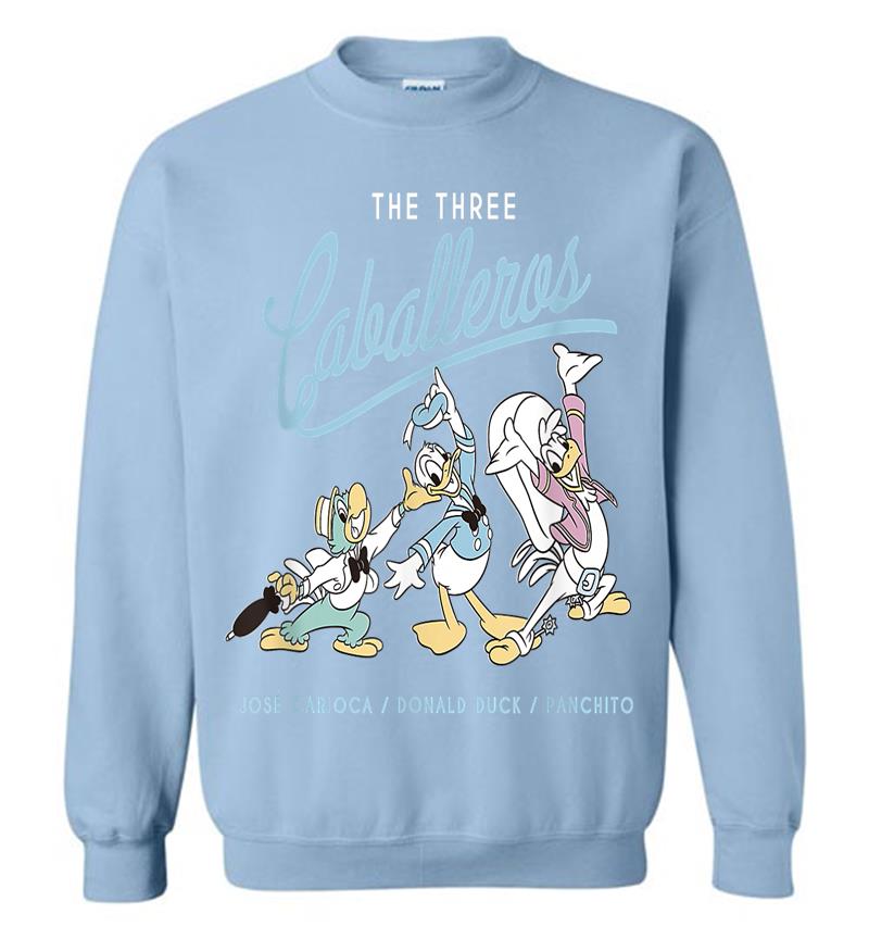 Inktee Store - Disney The Three Caballeros Retro Donald Duck Sweatshirt Image