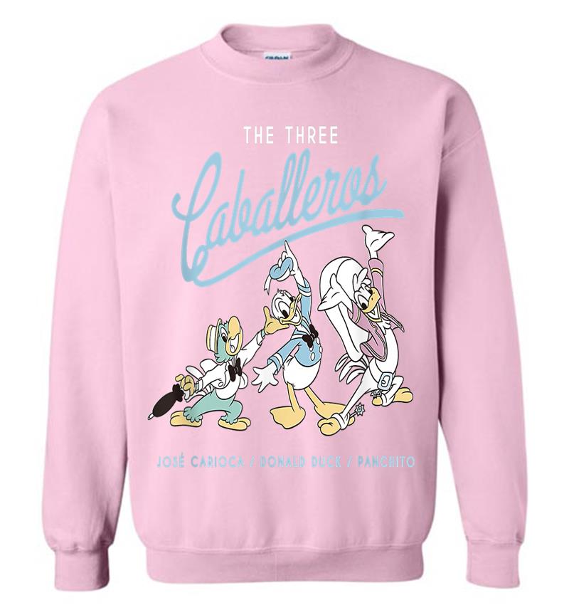 Inktee Store - Disney The Three Caballeros Retro Donald Duck Sweatshirt Image
