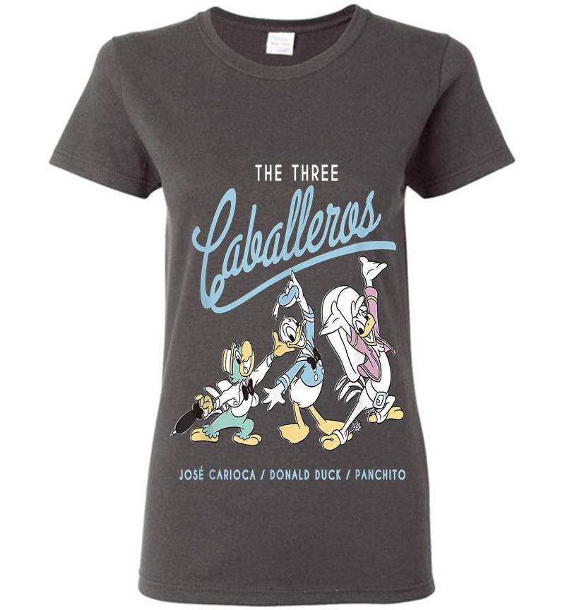 Inktee Store - Disney The Three Caballeros Retro Donald Duck Womens T-Shirt Image