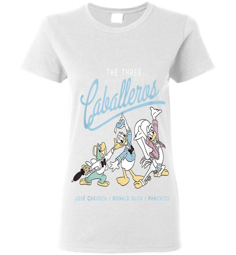 Inktee Store - Disney The Three Caballeros Retro Donald Duck Womens T-Shirt Image