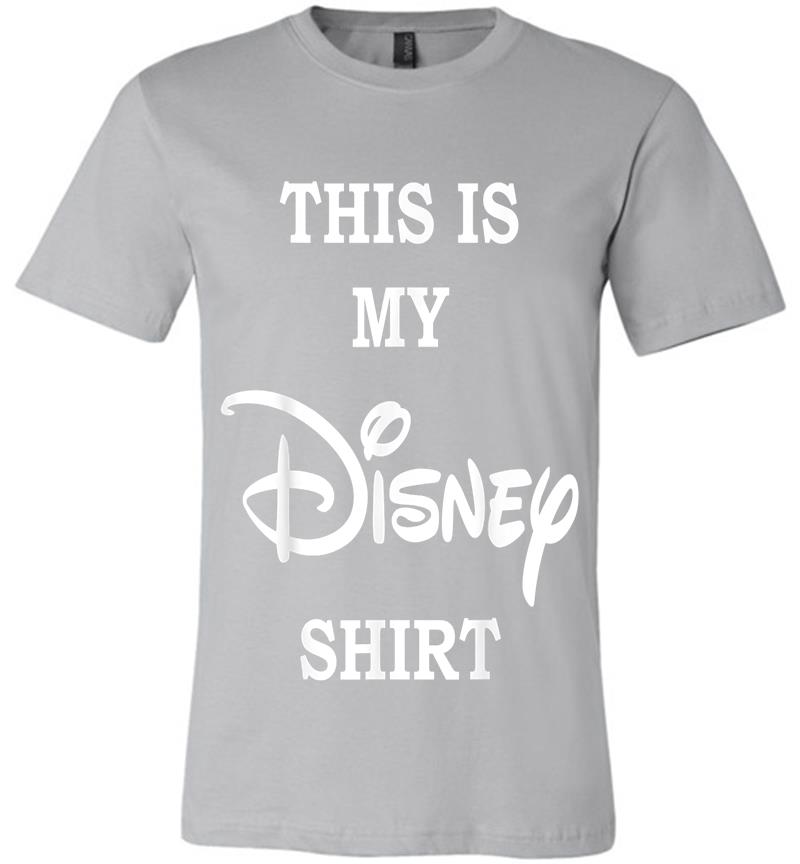 Inktee Store - Disney This Is My Disney Chest Logo Premium T-Shirt Image