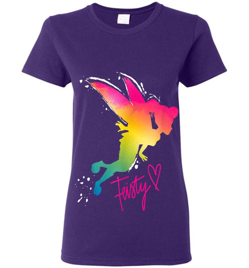 Inktee Store - Disney Tinker Bell Feisty Womens T-Shirt Image