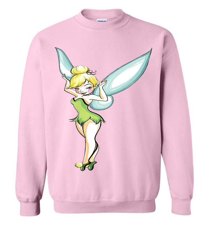 Inktee Store - Disney Tinker Bell Pose Sweatshirt Image