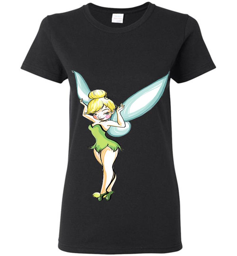 Disney Tinker Bell Pose Womens T-shirt