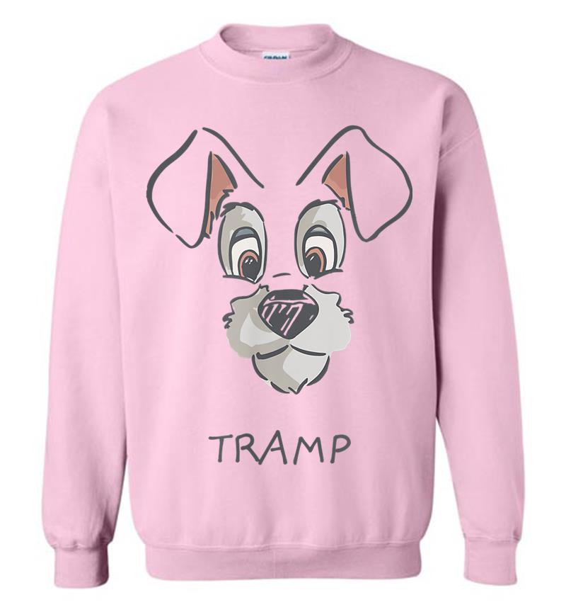 Inktee Store - Disney Tramp Drawing Lady And The Tramp Costume Sweatshirt Image