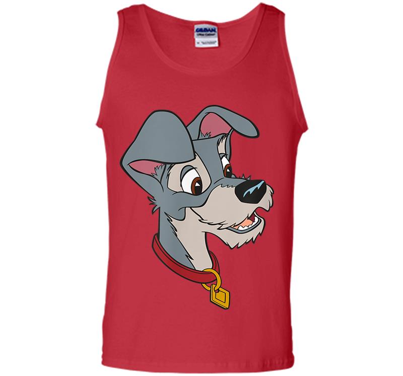 Inktee Store - Disney Tramp Lady And The Tramp Mens Tank Top Image