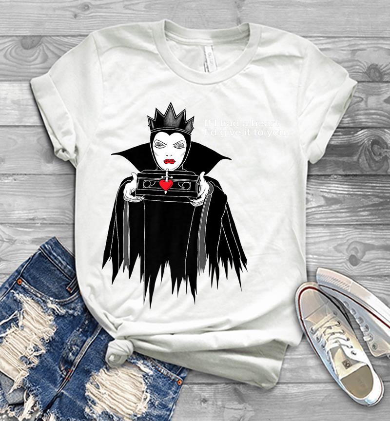 Disney Villains Evil Queen If I Had A Heart Premium Mens T-shirt