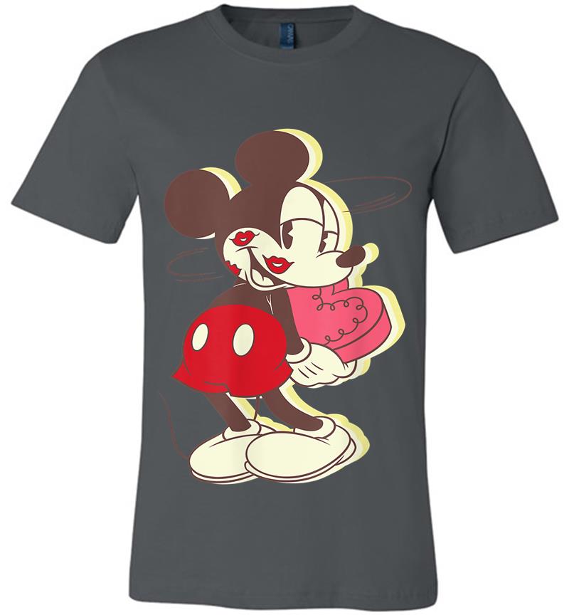Disney Vintage Mickey Mouse Dizzy Love Premium T-shirt