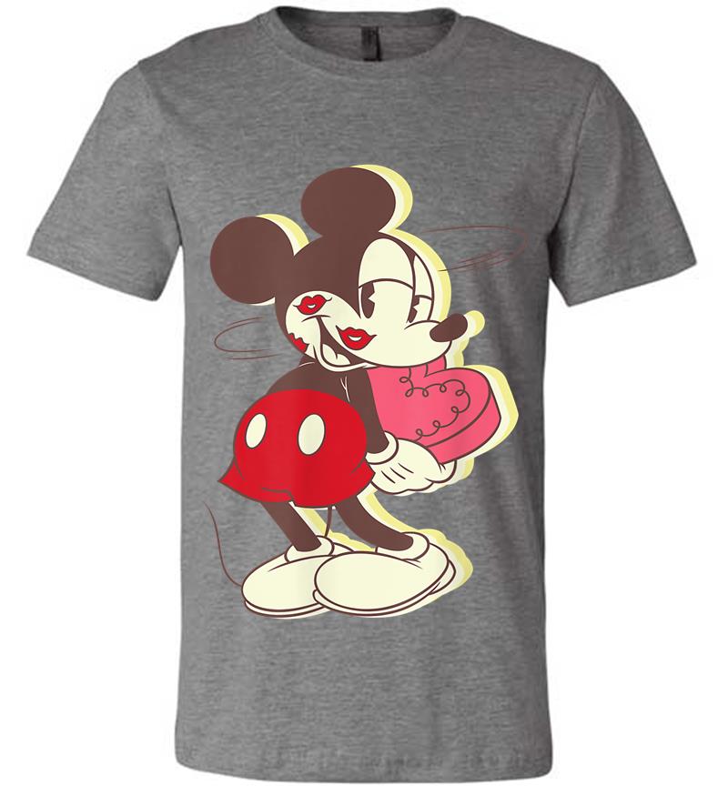Inktee Store - Disney Vintage Mickey Mouse Dizzy Love Premium T-Shirt Image