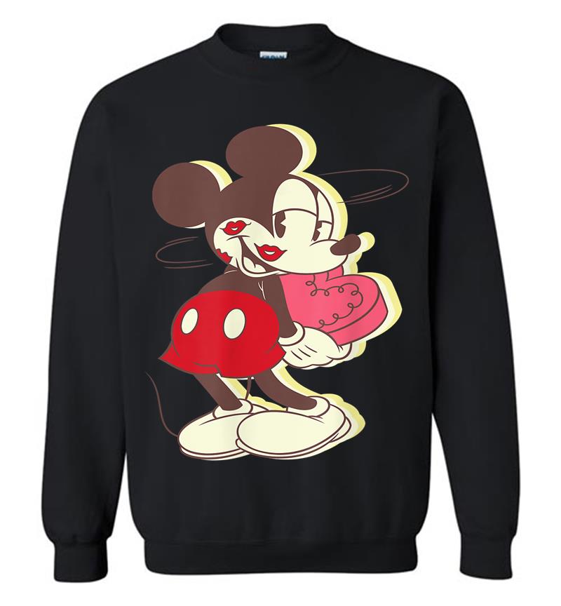 Disney Vintage Mickey Mouse Dizzy Love Sweatshirt