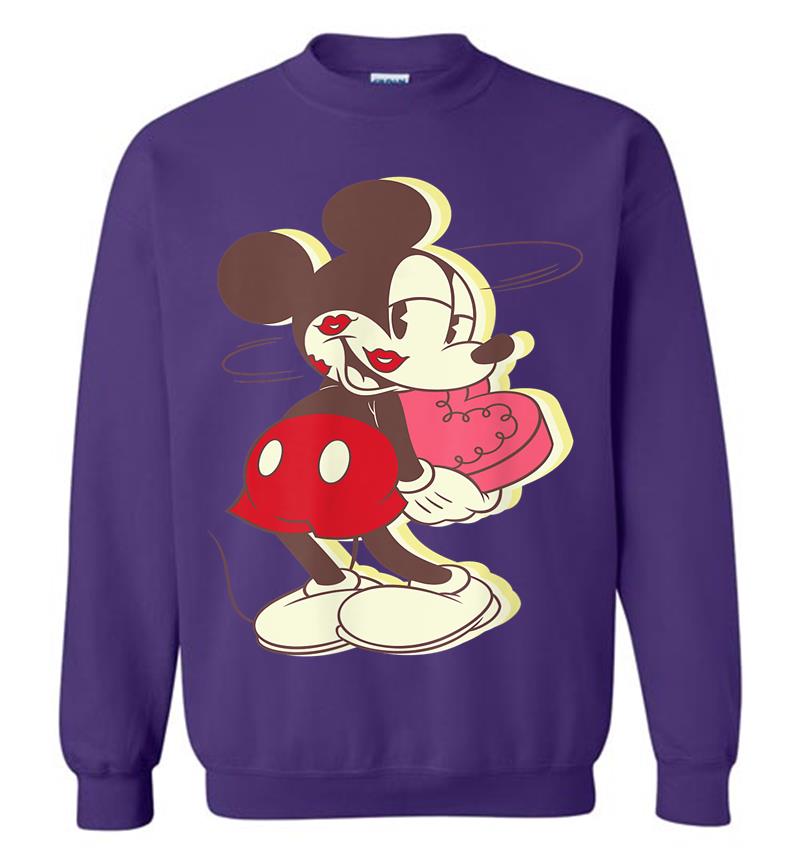 Inktee Store - Disney Vintage Mickey Mouse Dizzy Love Sweatshirt Image