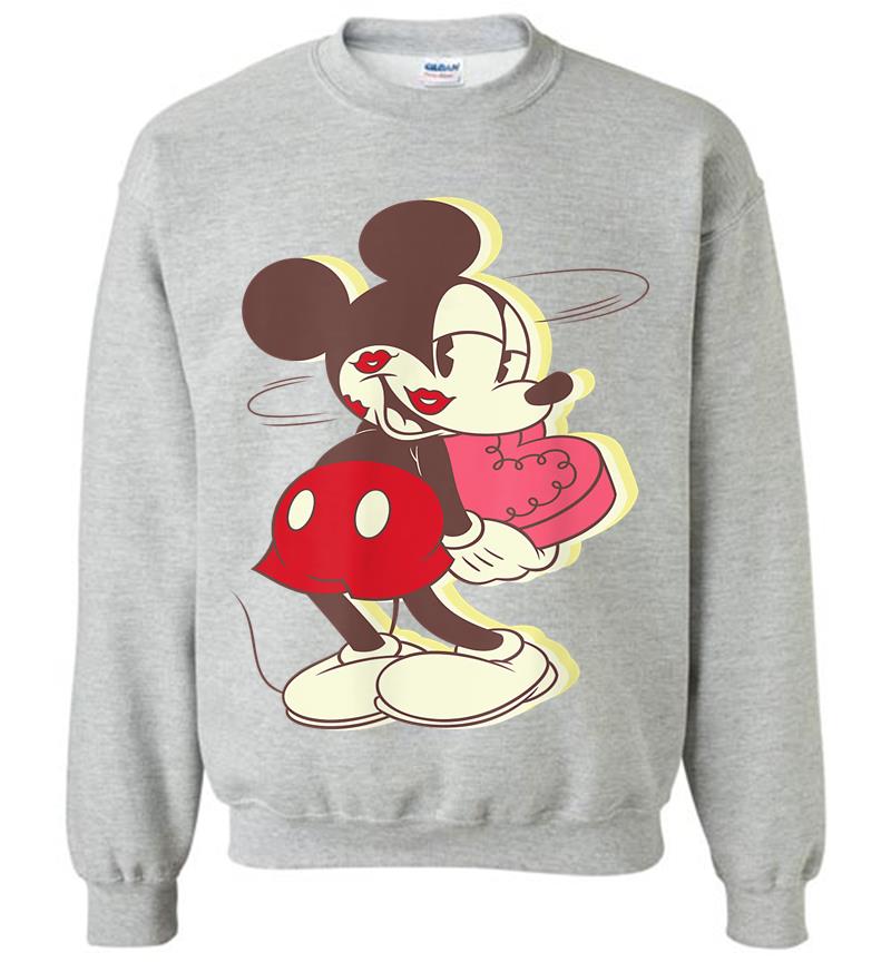 Inktee Store - Disney Vintage Mickey Mouse Dizzy Love Sweatshirt Image